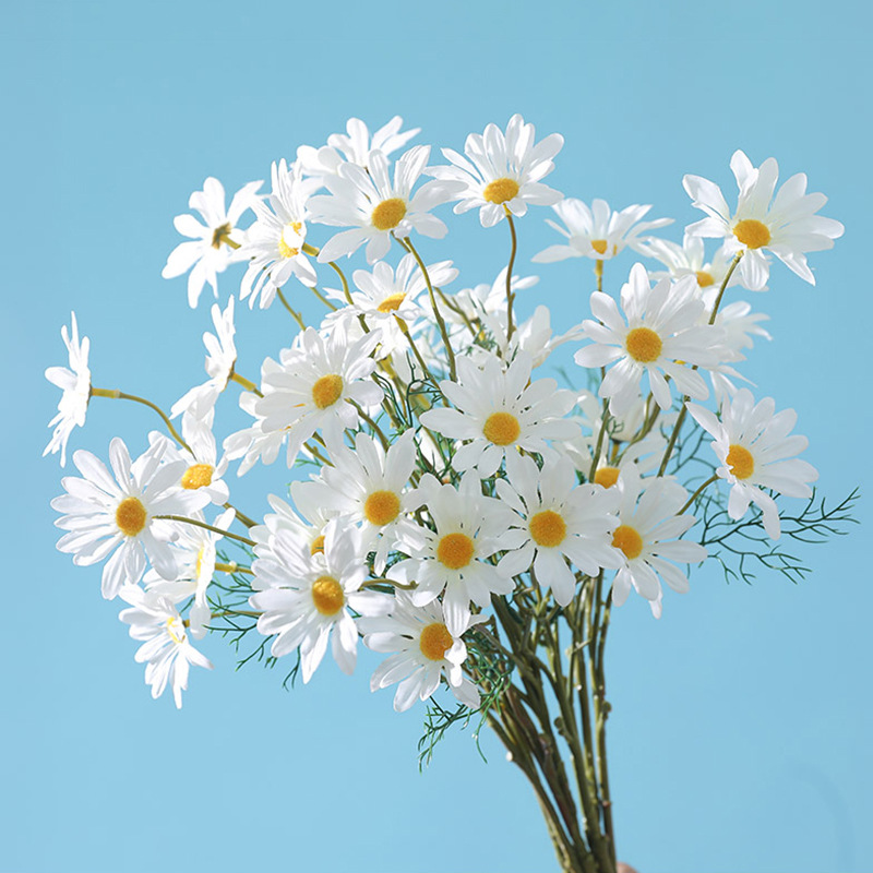 Baby Breath Dried - 1/2/3 قطعة ديزي الزهور الاصطناعية باقة