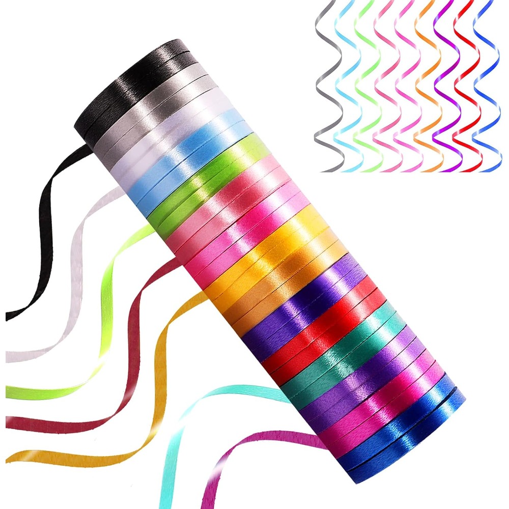Florist Supply Ribbon - 30 لفة من الشريط الملون للحرف