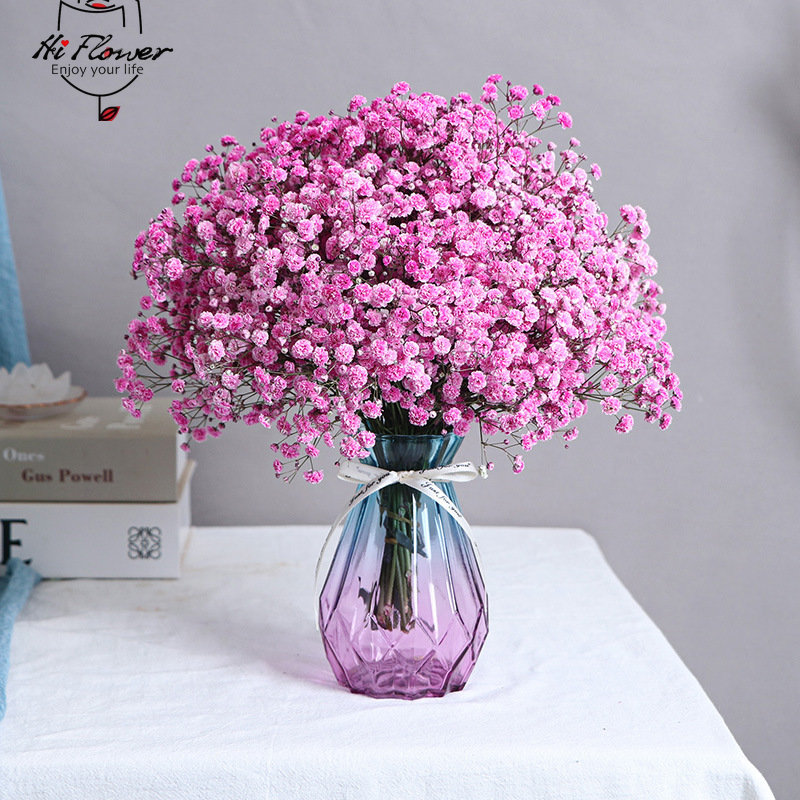 الزهور المجففة الطبيعية المحفو - مراجعة Baby Breath Dried وسعره