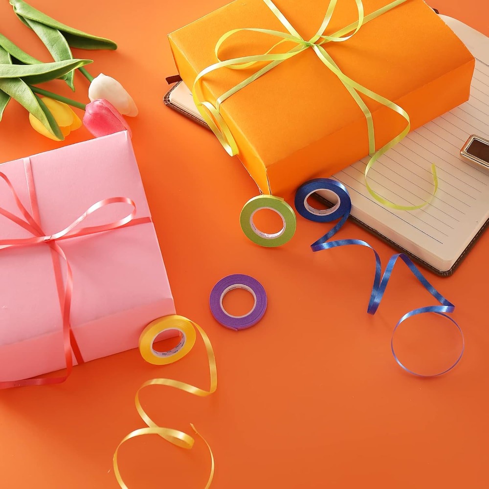 30 لفة من الشريط الملون للحرف  - مراجعة Florist Supply Ribbon وسعره