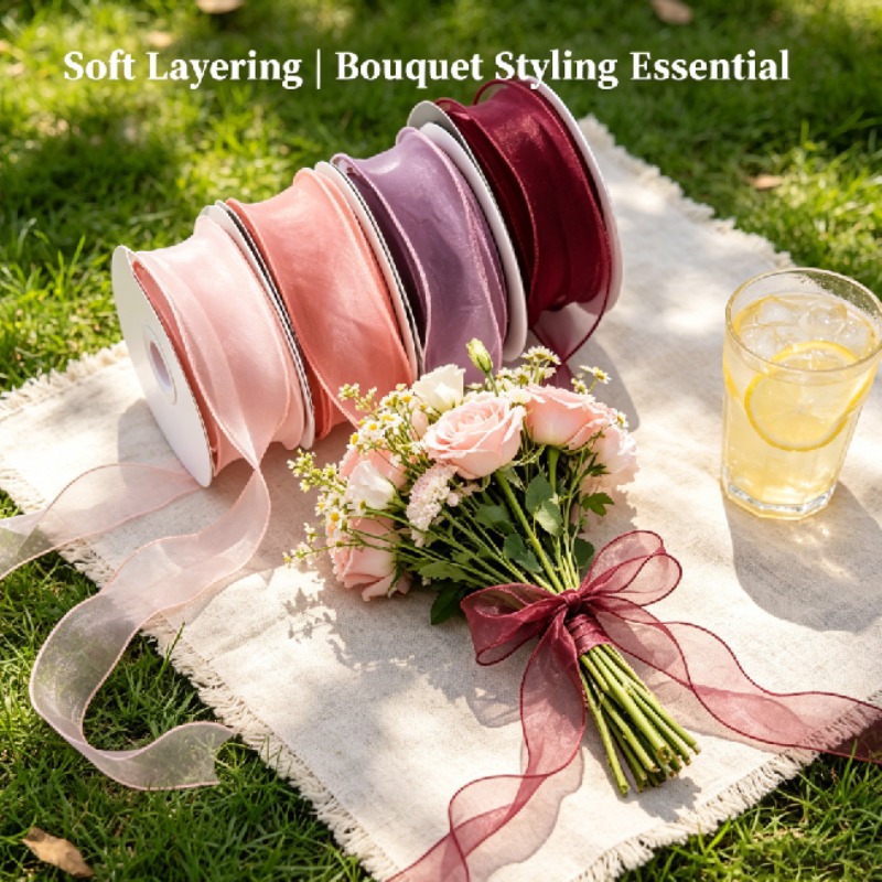 شريط خيوط على شكل ذيل السمكة ب - مراجعة Florist Supply Ribbon وسعره