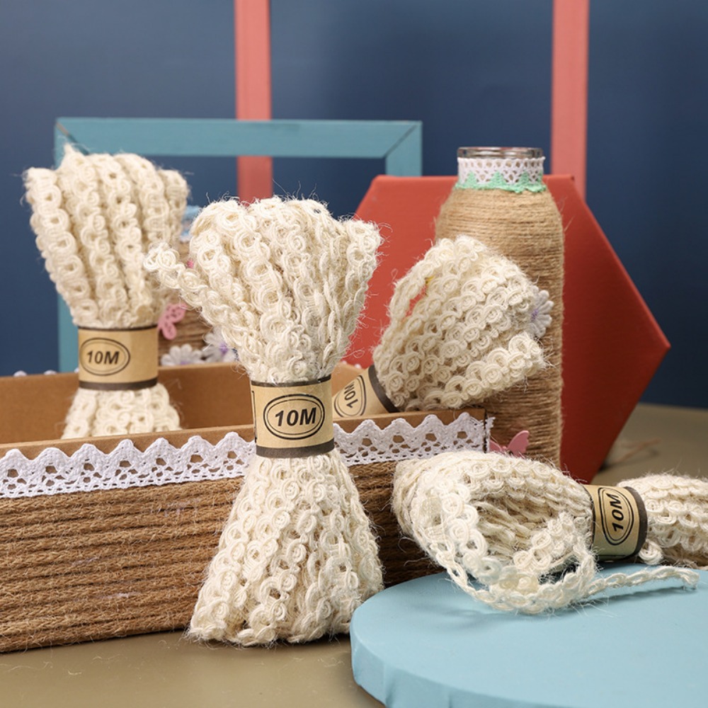 شريط دانتيل كتان بطول 10 متر ل - مراجعة Florist Supply Ribbon وسعره